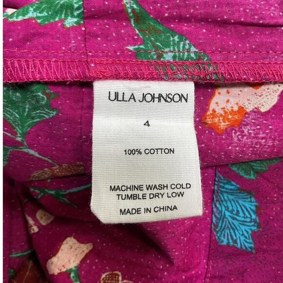 Ulla Johnson Printed Ruby Flora Brienne Dress Size 4 - Picture 5 of 5